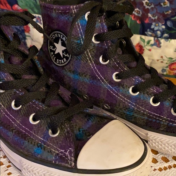 Converse All Stars plaid Cloth - Picture 2 of 8